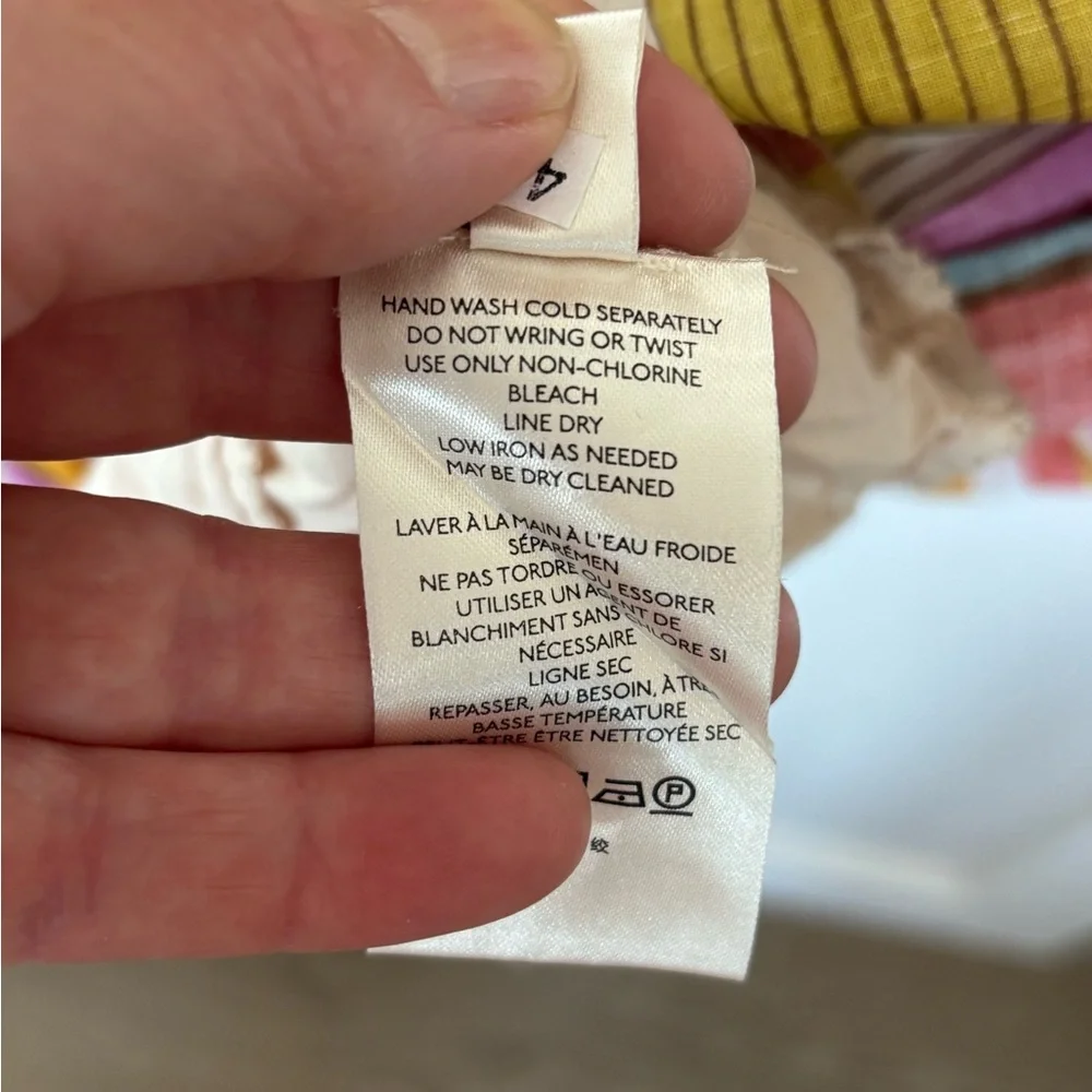 Anthropologie Pink and Yellow Sleeveless Sundress - Picture 6 of 6